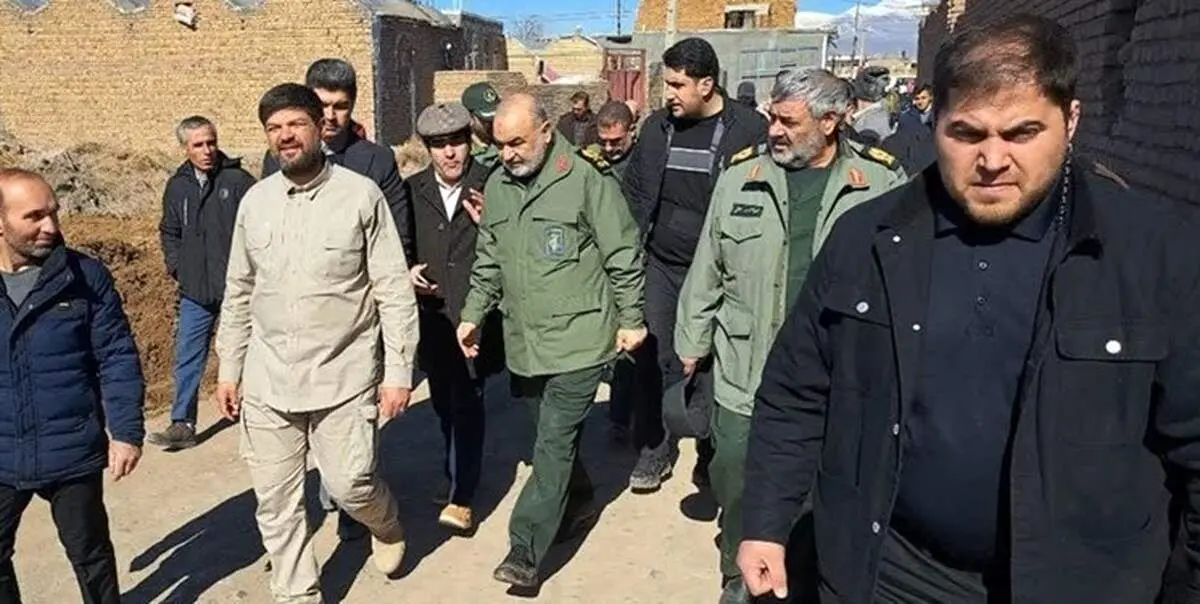 کمک‌رسانی سپاه به زلزله‌زدگان خوی با تمام توان