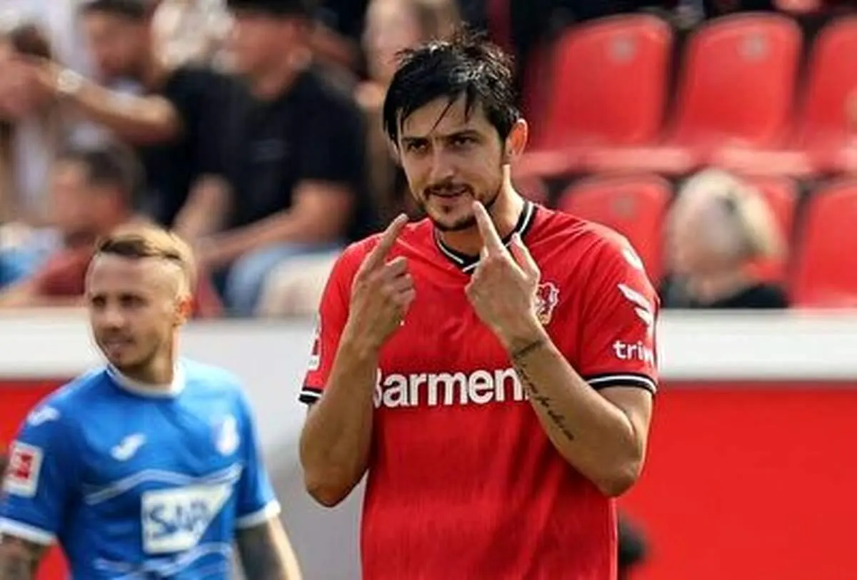 پاس گل سردار آزمون با یک حرکت فوق العاده + فیلم