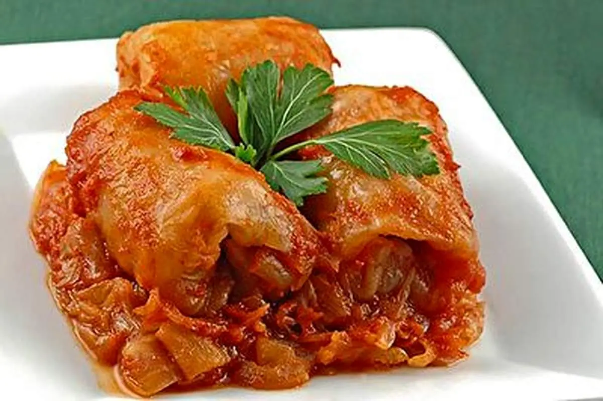 طرز تهیه دلمه کلم برگ+ فیلم