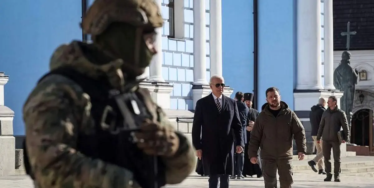 بایدن چگونه توانست مخفیانه به اوکراین برود ؟