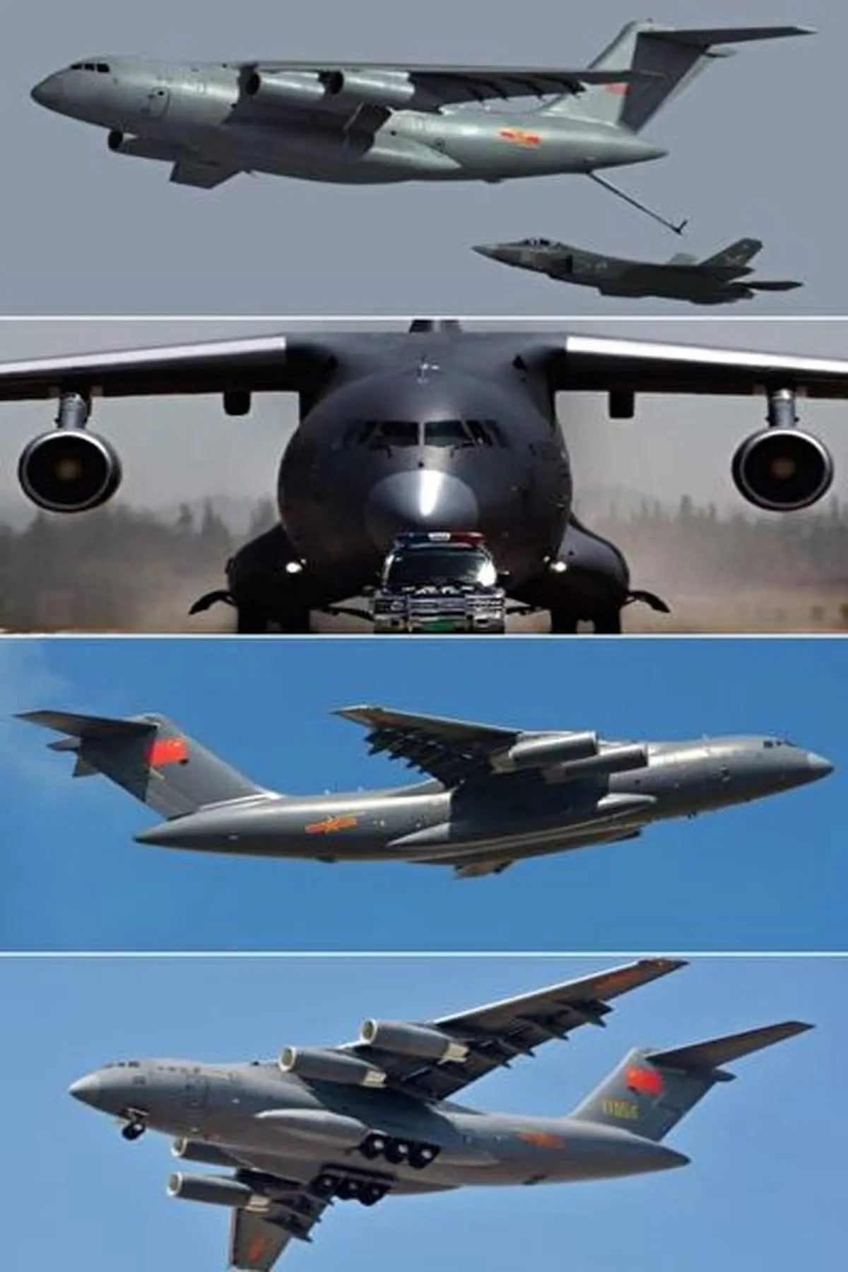 افزایش توان راهبردی چین با هواپیمای غول پیکر ترابری+ فیلم