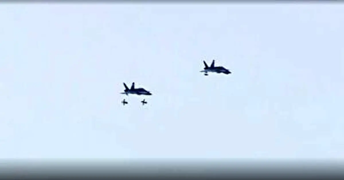 نبرد تاریخی جنگنده های ایران و عربستان؛ صف آرایی فانتوم های ایرانی+ فیلم