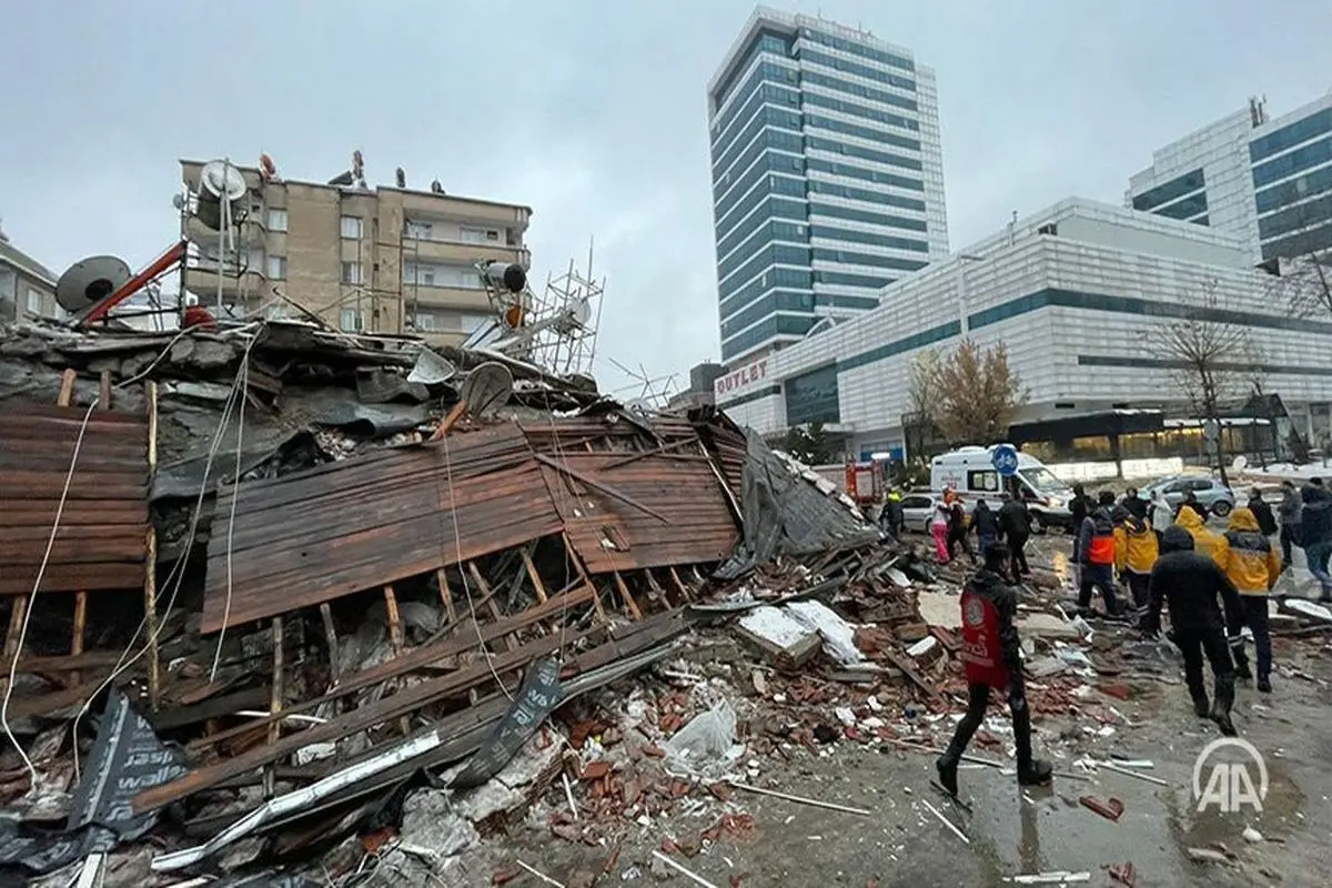نجات باورنکردنی یک گربه از زیر آوار زلزله ترکیه + فیلم