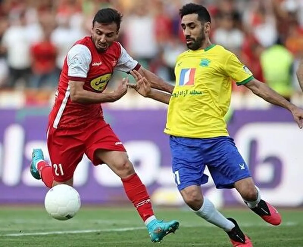 خلاصه بازی صنعت نفت آبادان ۱ - پرسپولیس ۲+ فیلم