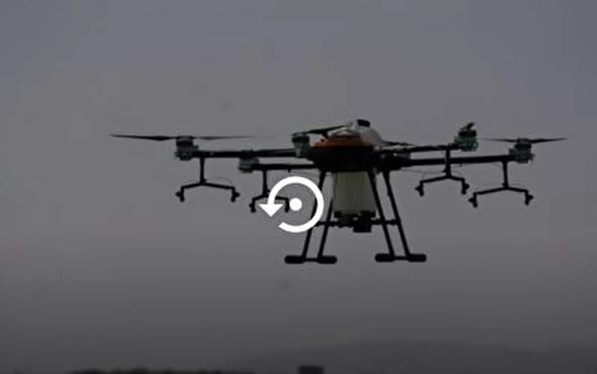 پهباد زنده یاب ایرانی در منطقه زلزله زده حلب سوریه+ فیلم