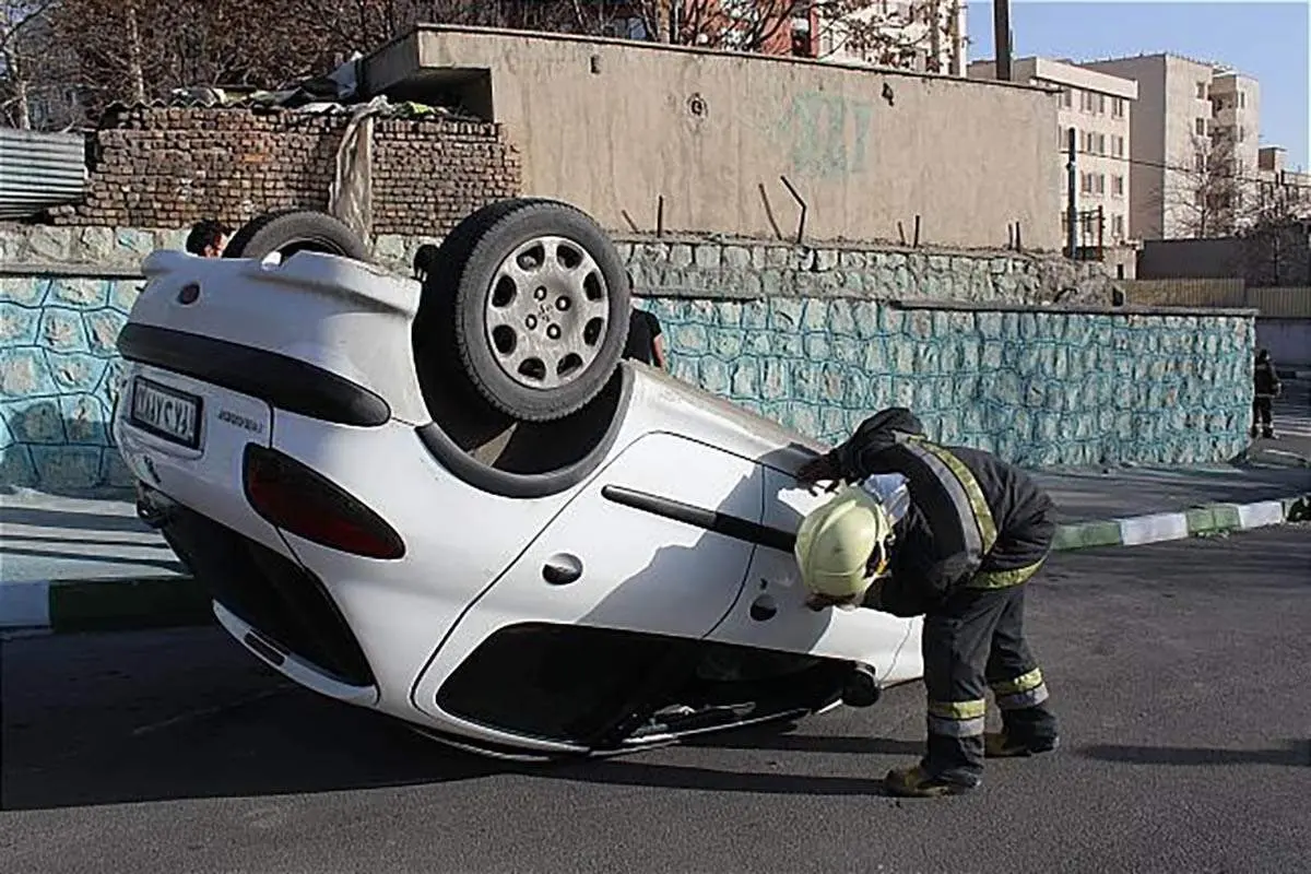 خودروی 206 حادثه ساز شد!