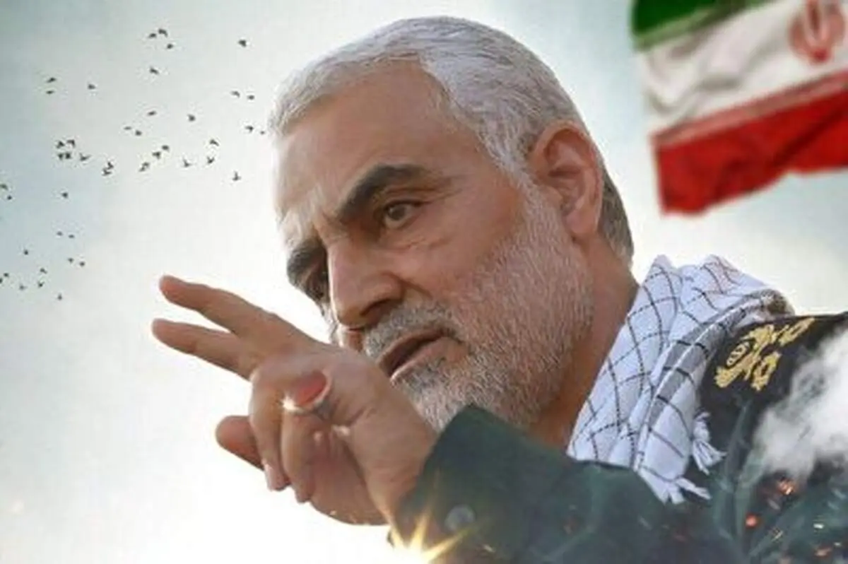 ندای الله اکبر حاج قاسم درشب ۲۲ بهمن+ فیلم