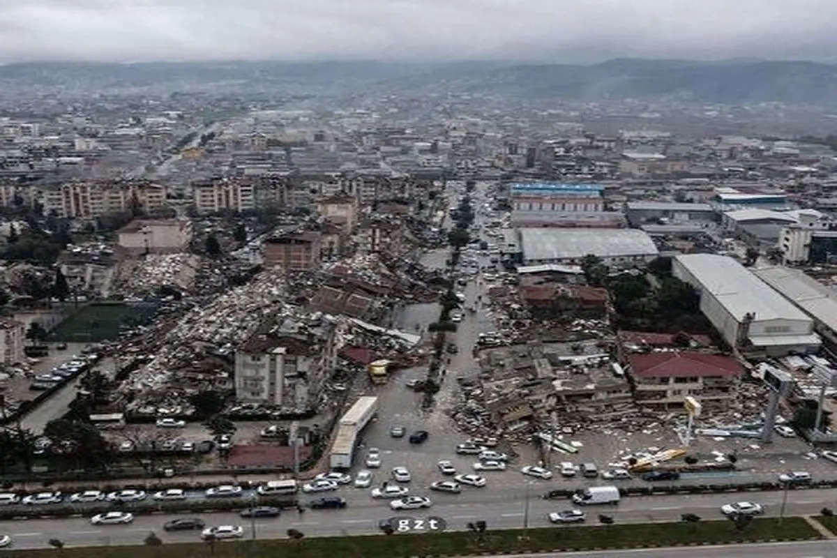 تصاویر ماهواره ای جابه جاشدن ۴ متری یک شهر در زلزله ترکیه + فیلم