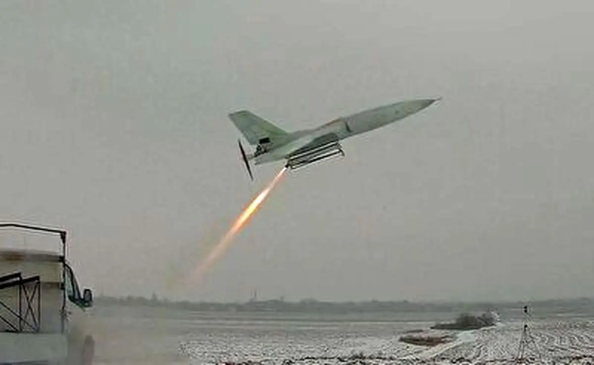 پرتاب موفقیت آمیز پهپاد انتحاری اوکراین با بوستر راکتی!+ فیلم