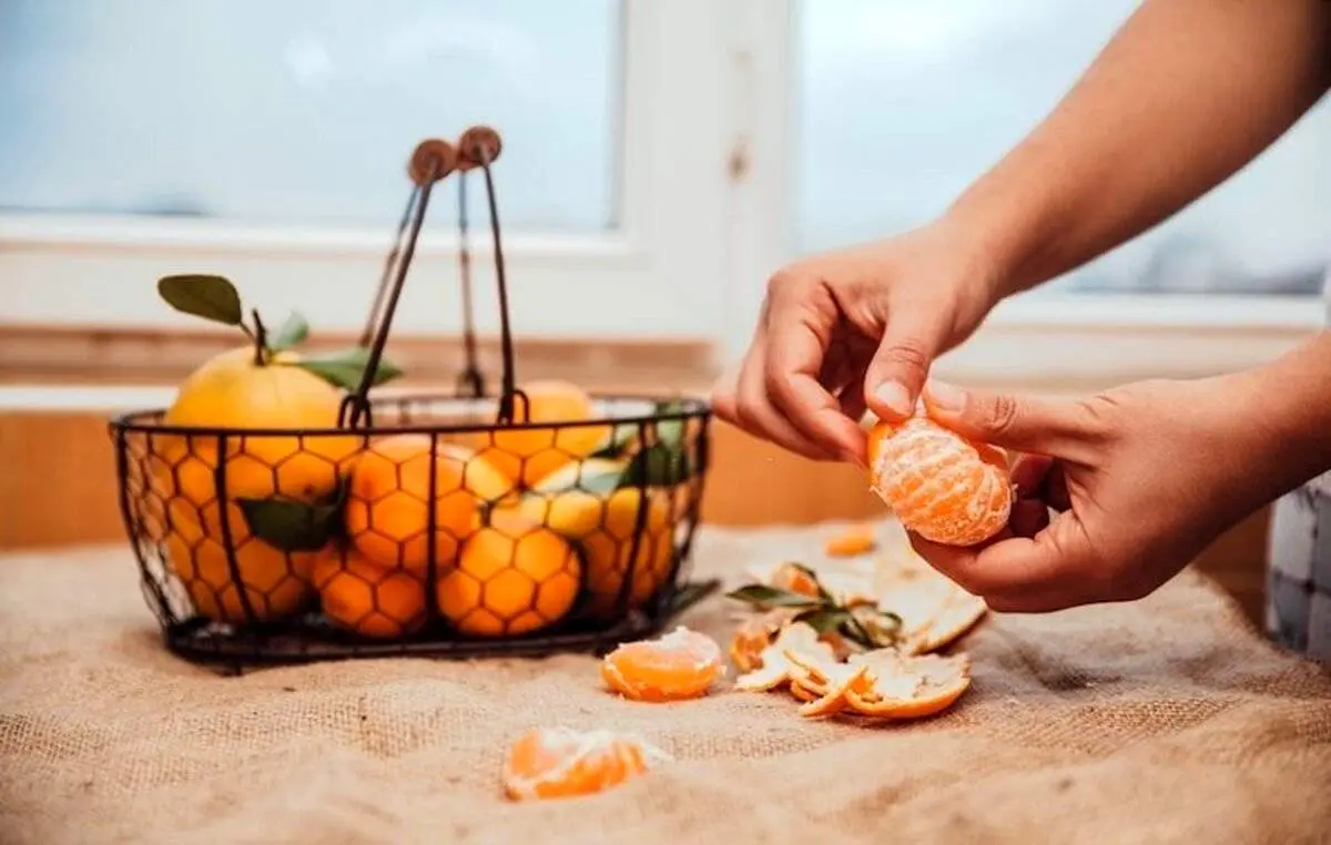 معجزه ماسک نارنگی برای پوست شما+ دستور