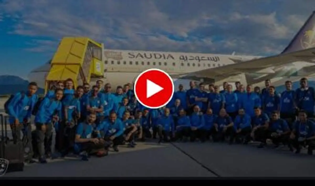 فضای داخلی هواپیمای اختصاصی و لاکچری باشگاه الهلال+ فیلم