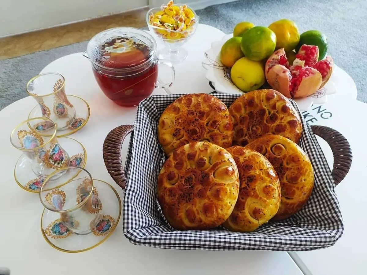طرز تهیه کلوچه ژامبون