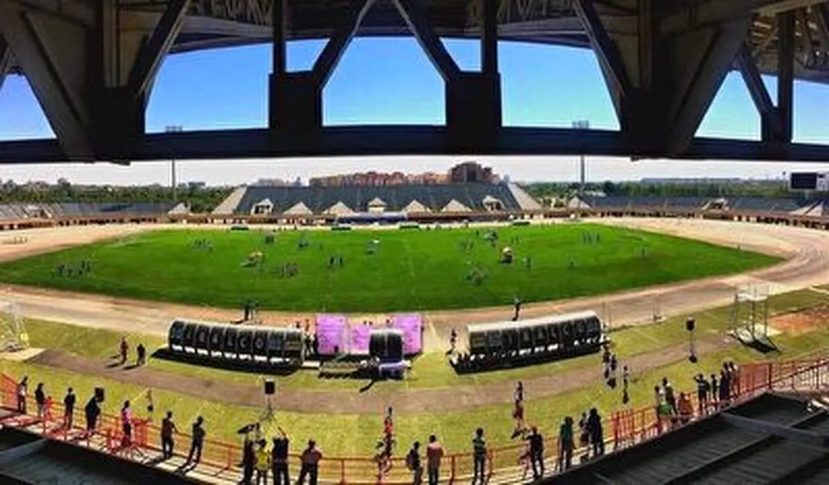 درگیری عجیب طرفداران دو تیم در لیگ دسته یک + فیلم