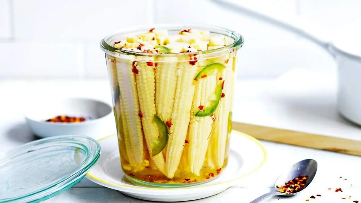 طرز تهیه ترشی بلال