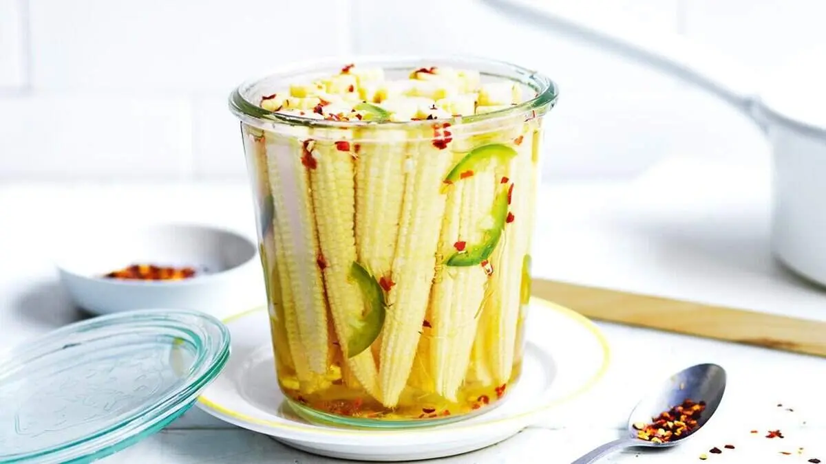 طرز تهیه ترشی بلال