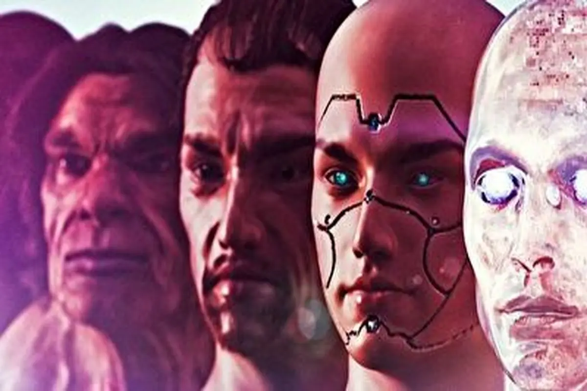 شکل عجیب انسان ها در آینده از دید هوش مصنوعی + فیلم