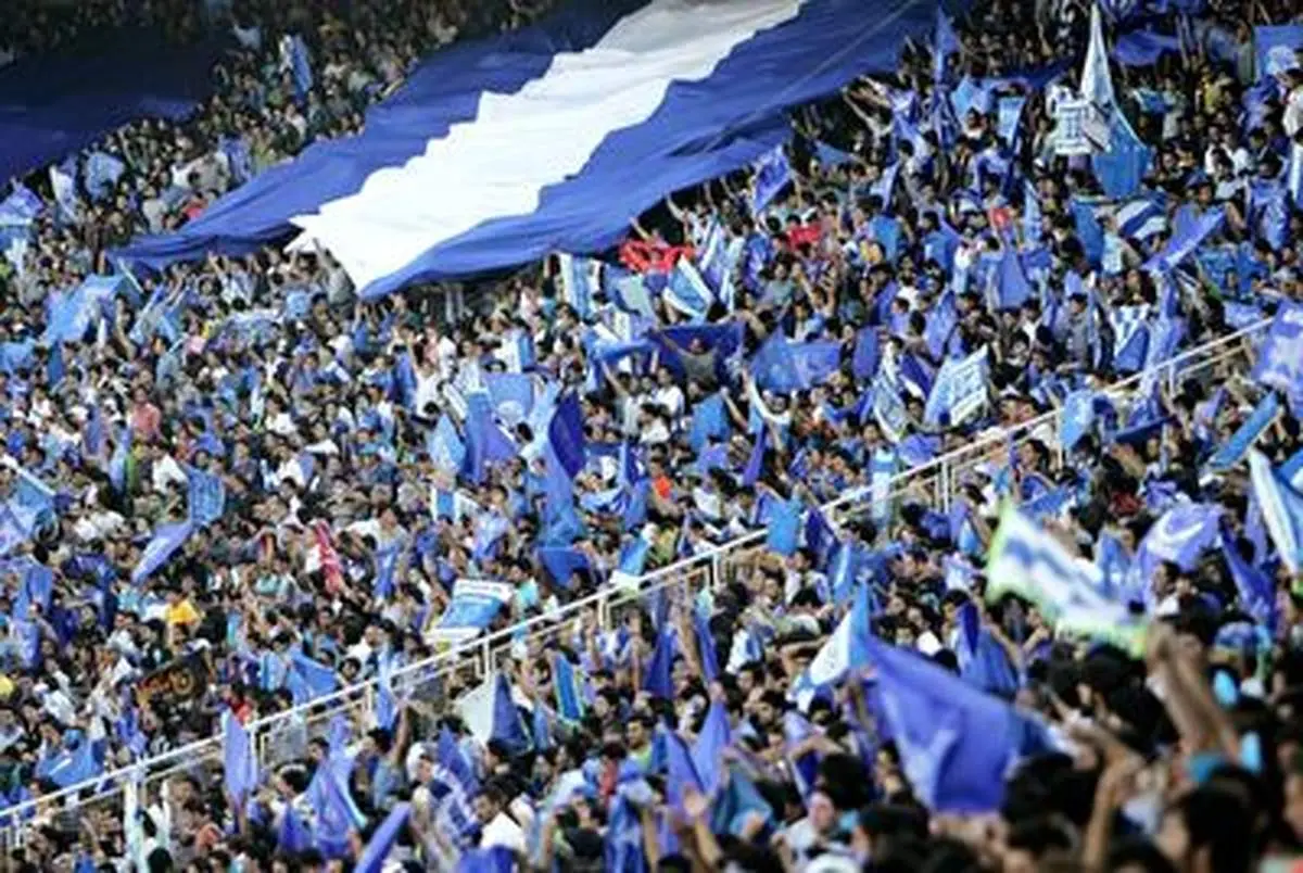 استقبال ویژه هواداران بابلسر از آبی پوشان+ فیلم