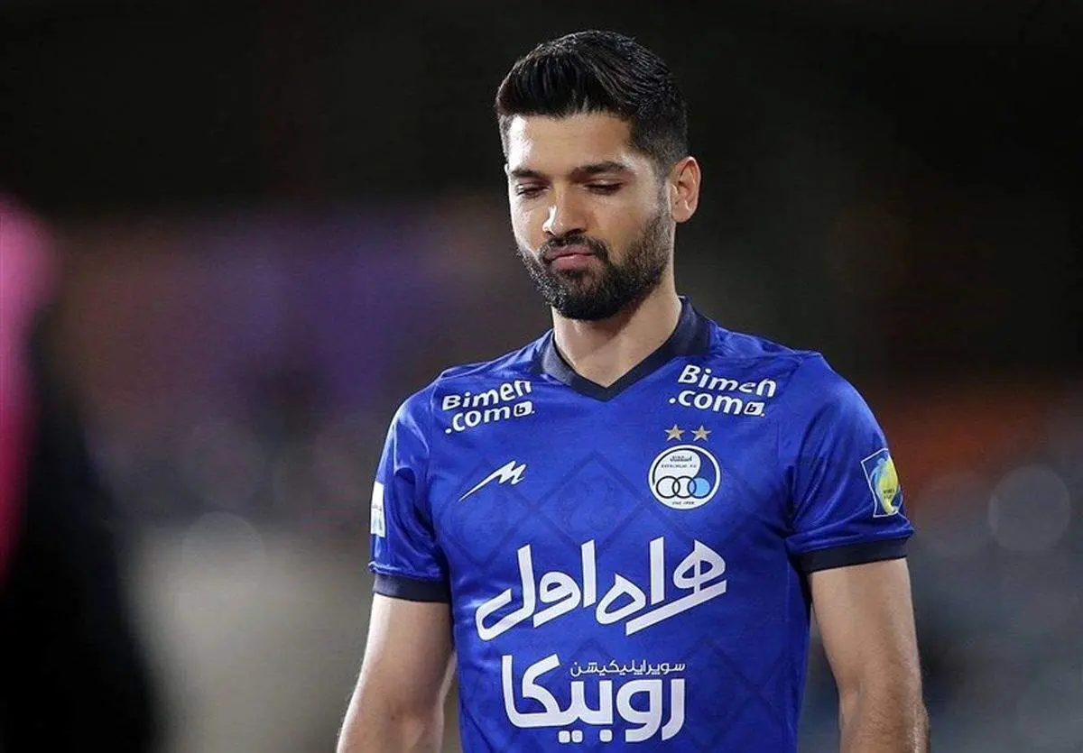 واکنش هافبک استقلال به مرگ پیروز+ عکس