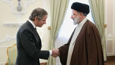 دیدار رئیسی با مدیرکل آژانس بین‌المللی انرژی اتمی