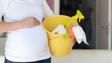 زنان باردار چطور خانه تکانی کنند؟