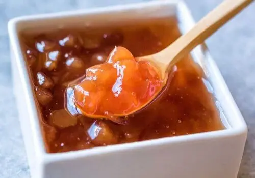 طرز تهیه مارمالاد شاتوت با رنگ یاقوتی 