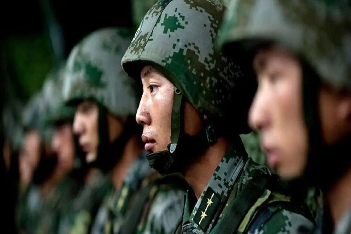 گشت زنی سربازان گاوسوار چینی در مناطق مرزی با پاکستان!
