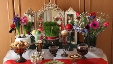 قشنگ ترین ایده های تزیین سفره هفت سین+ تصاویر