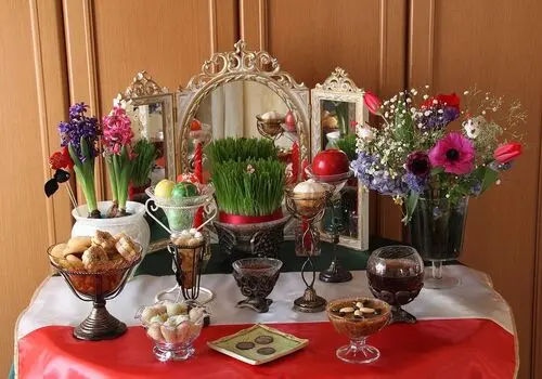 ایده چیدن سفره هفت سین نوروز 1403+تصاویر