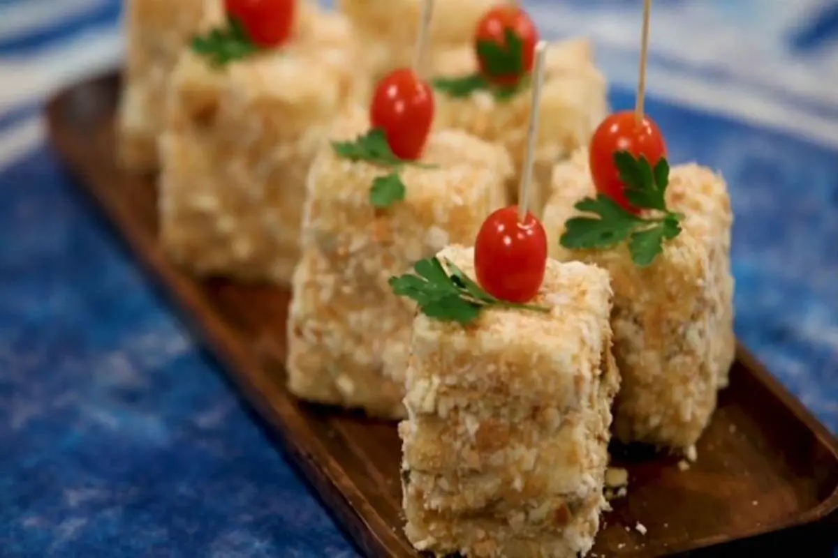 طرز تهیه کیک مرغ+ فیلم