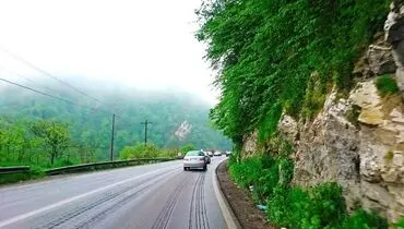 وضعیت ترافیکی جاده هراز امروز ۲۴ اسفند ۱۴۰۱