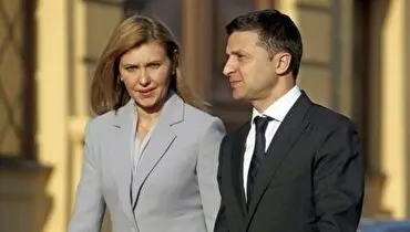 ادعای جالب همسر زلنسکی درباره پهپاد روسی+ فیلم