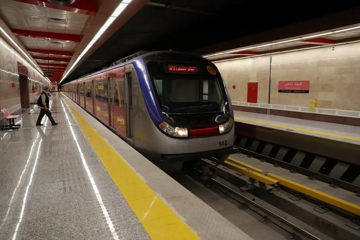  افتتاح ۵ ایستگاه جدید متروی تهران