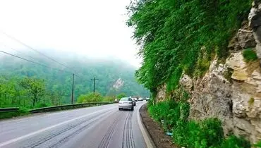 وضعیت ترافیکی جاده هراز امروز ۲۸ اسفند ۱۴۰۱