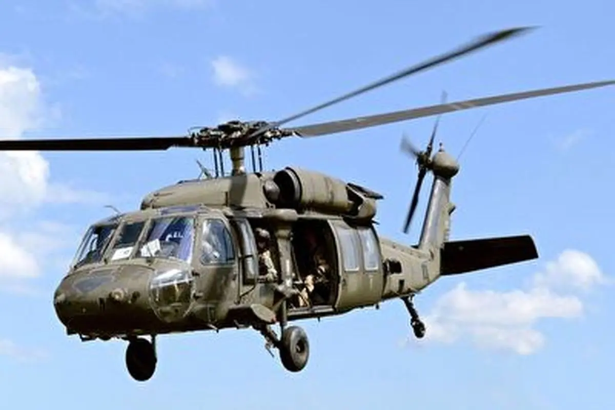 لحظه دلخراش سقوط هلیکوپتر UH-۱ در کلمبیا+ فیلم