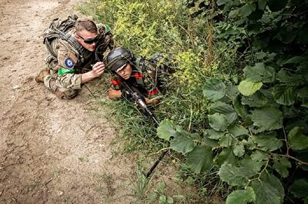 نبرد سخت و نزدیک نظامیان اوکراینی و روسی+ فیلم