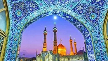 مناجات زیبا و شنیدنی شعبانیه در حرم حضرت معصومه + فیلم