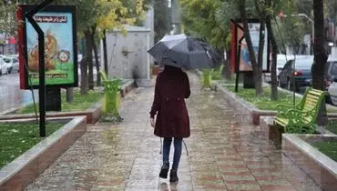 هوا سرد و بارانی می شود