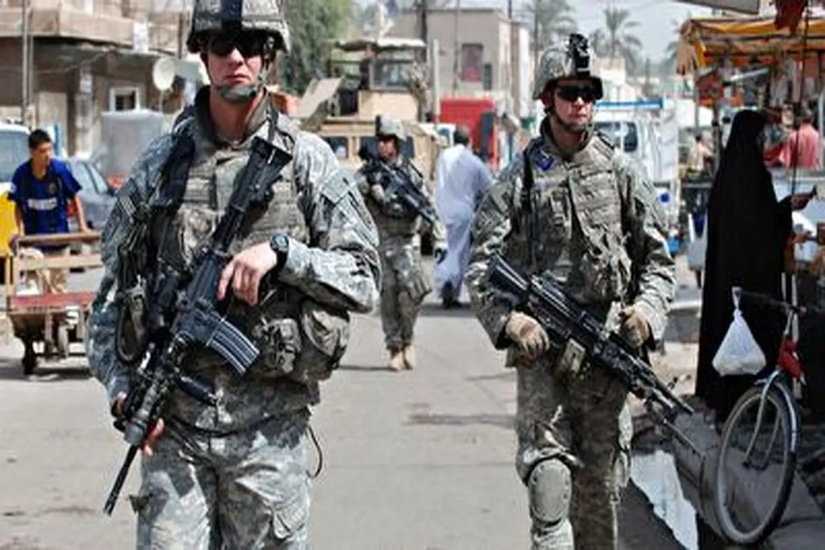 مصاحبه جالب صدا و سیما با تفنگدار آمریکایی در عراق که فارسی بلد بود + فیلم