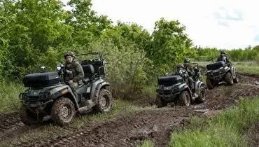 عملیات نیروهای موتوری متحرک روسیه در جنگ اوکراین+ فیلم