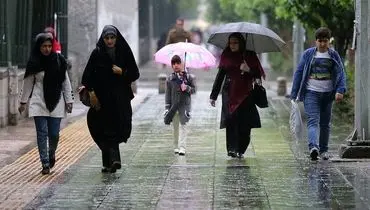 باران تهران ادامه دارد/ کاهش دما از امروز