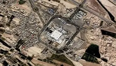 اولین تصویر ماهواره خیام از مسجد جمکران