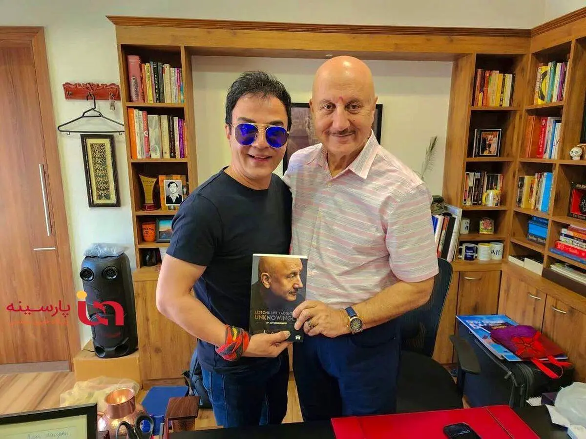 خاطره بازی عموپورنگ با بازیگر سرشناس هندی+ فیلم و عکس