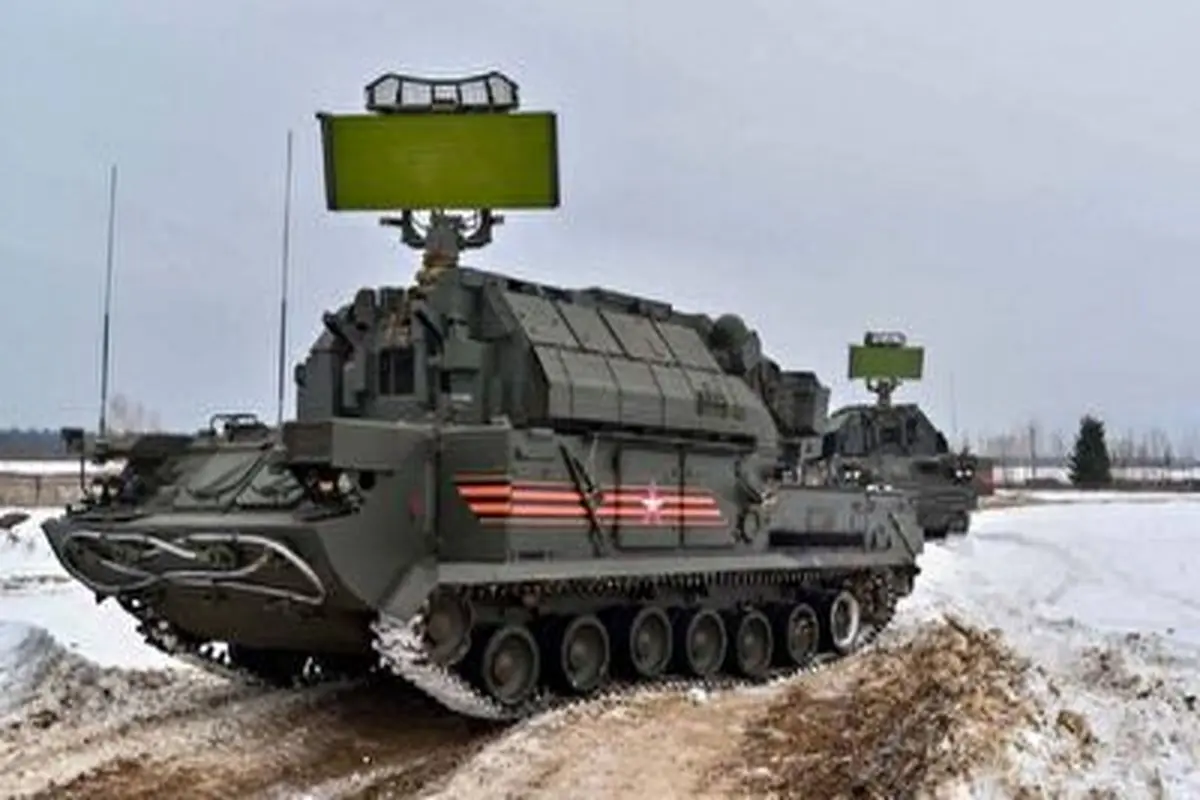 لحظه هدف قرارگرفتن سیستم دفاع هوایی Tor-M2 روسیه + فیلم