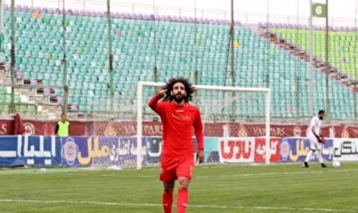 شادی گل جالب و بامزه در فوتبال ایران