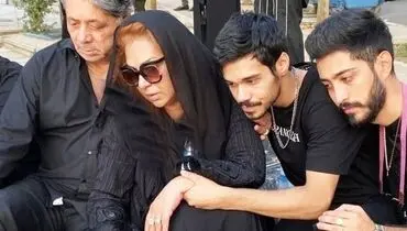 خانم بازیگر باز هم عزادار شد