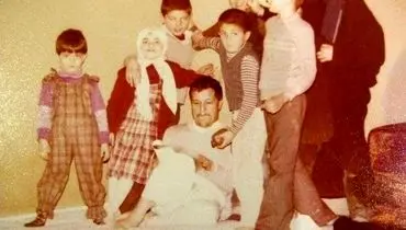 عکسی قدیمی از خانواده هاشمی رفسنجانی