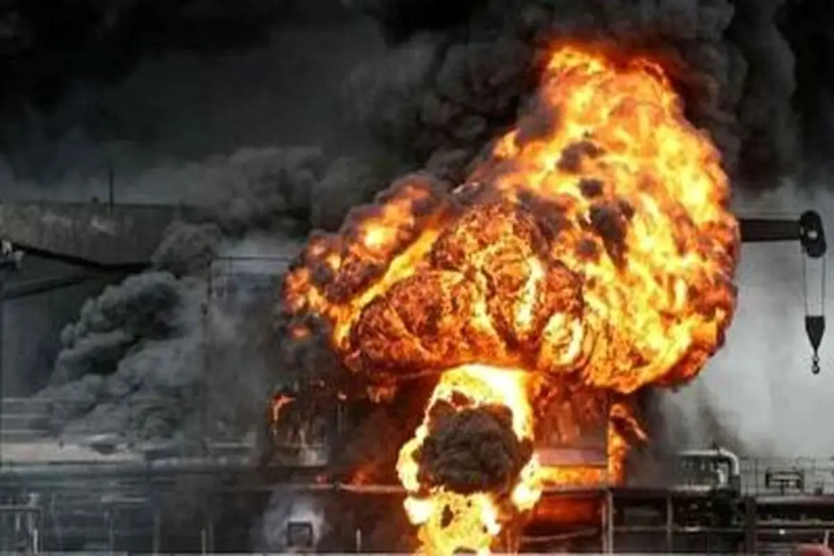 جزئیات انفجار در شرکت گاز بوتان اهواز + فیلم