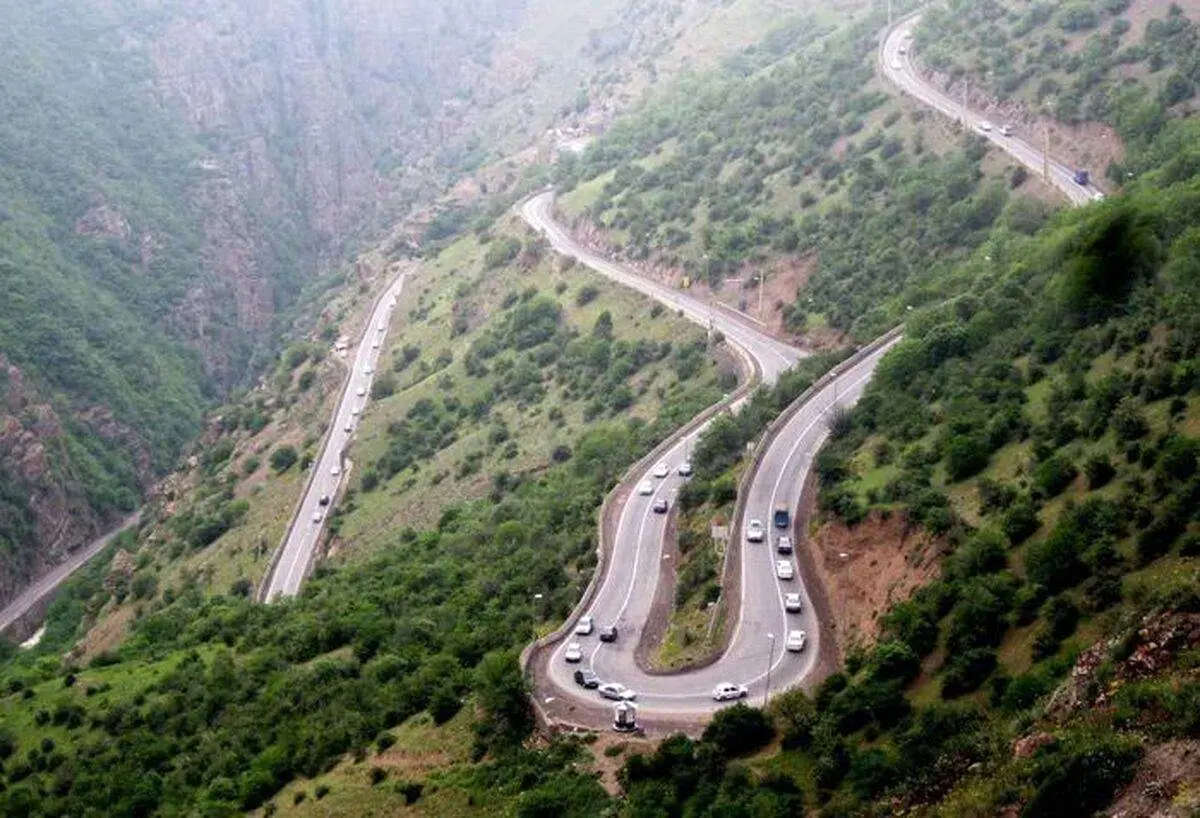 ترافیک عجیب در جاده‌ رامسر+ عکس