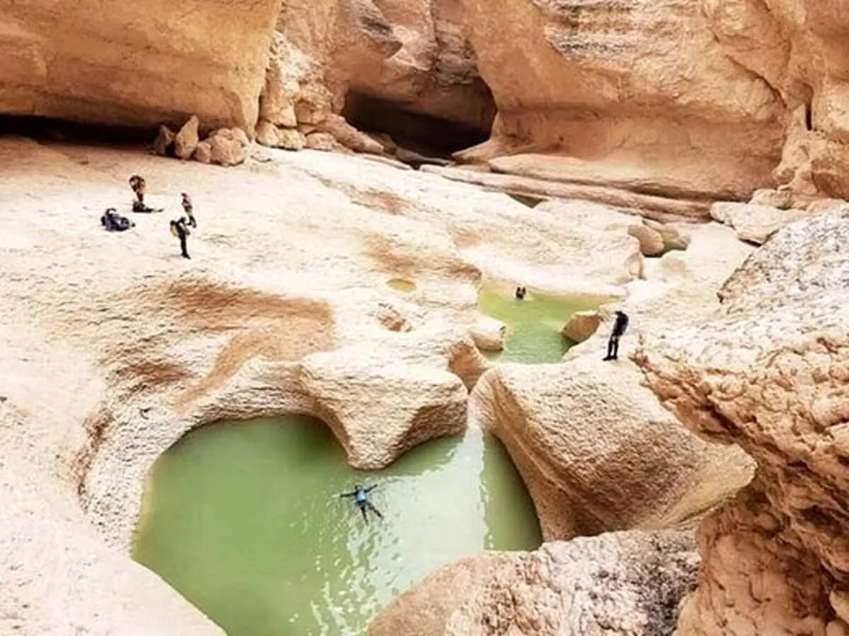 تصاویری بی نظیر از یک روستا در دل کویر