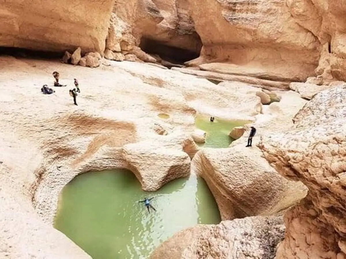 تصاویری بی نظیر از یک روستا در دل کویر